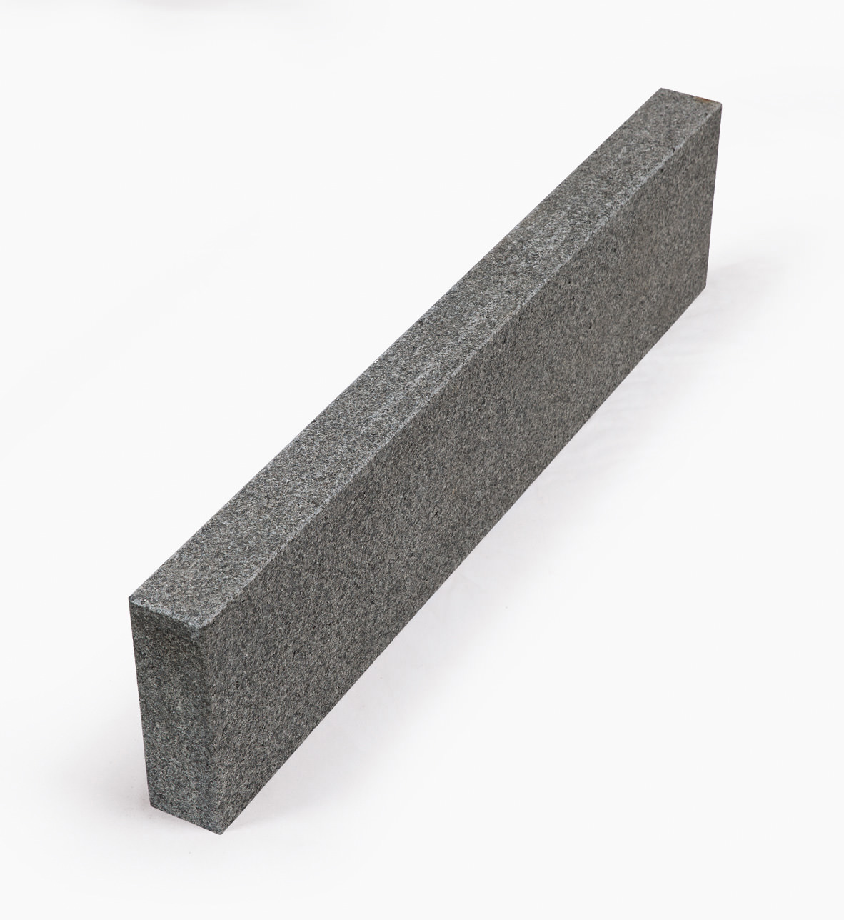 Naturstein Rasenkanten IMPALA BLACK -satiniert- 6x20 cm Gabbro anthrazit-schwarz