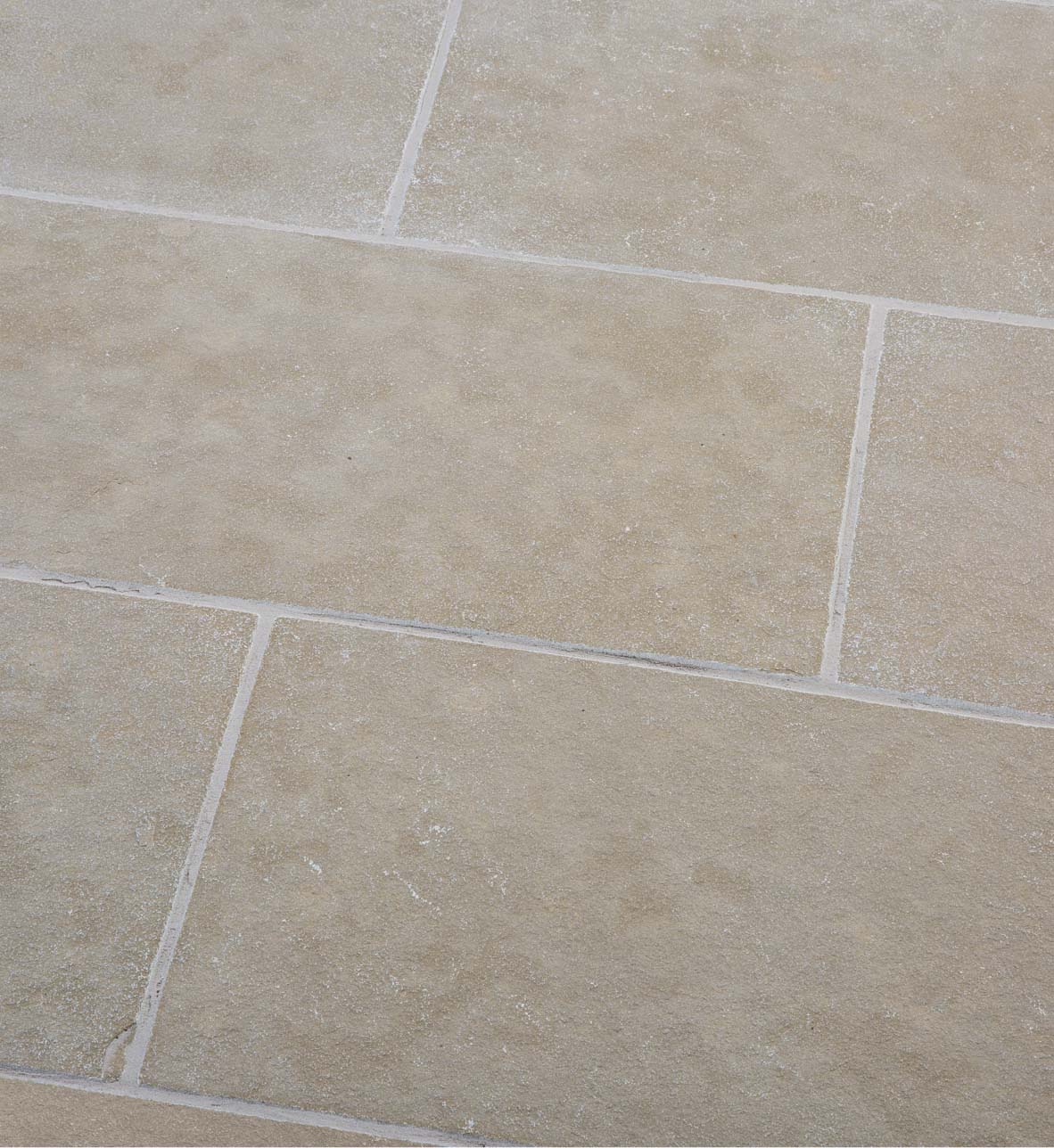 Naturstein Terrassenplatten MARRAKESCH SANDBEIGE EXACTA Kalkstein