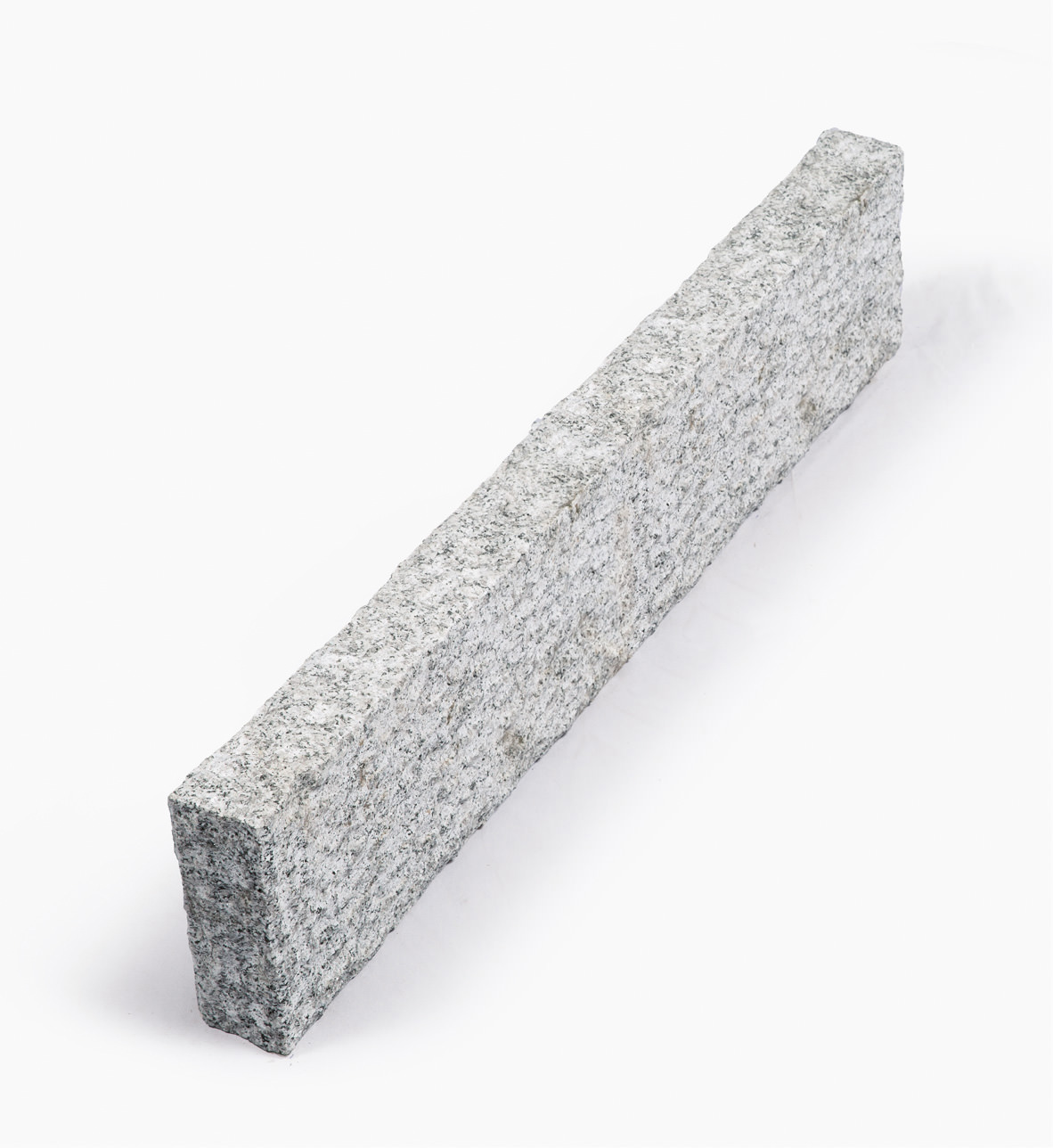 Naturstein Rasenkanten BRAVO RUSTIQUE+ 8x20 cm Granit/ edelgrau