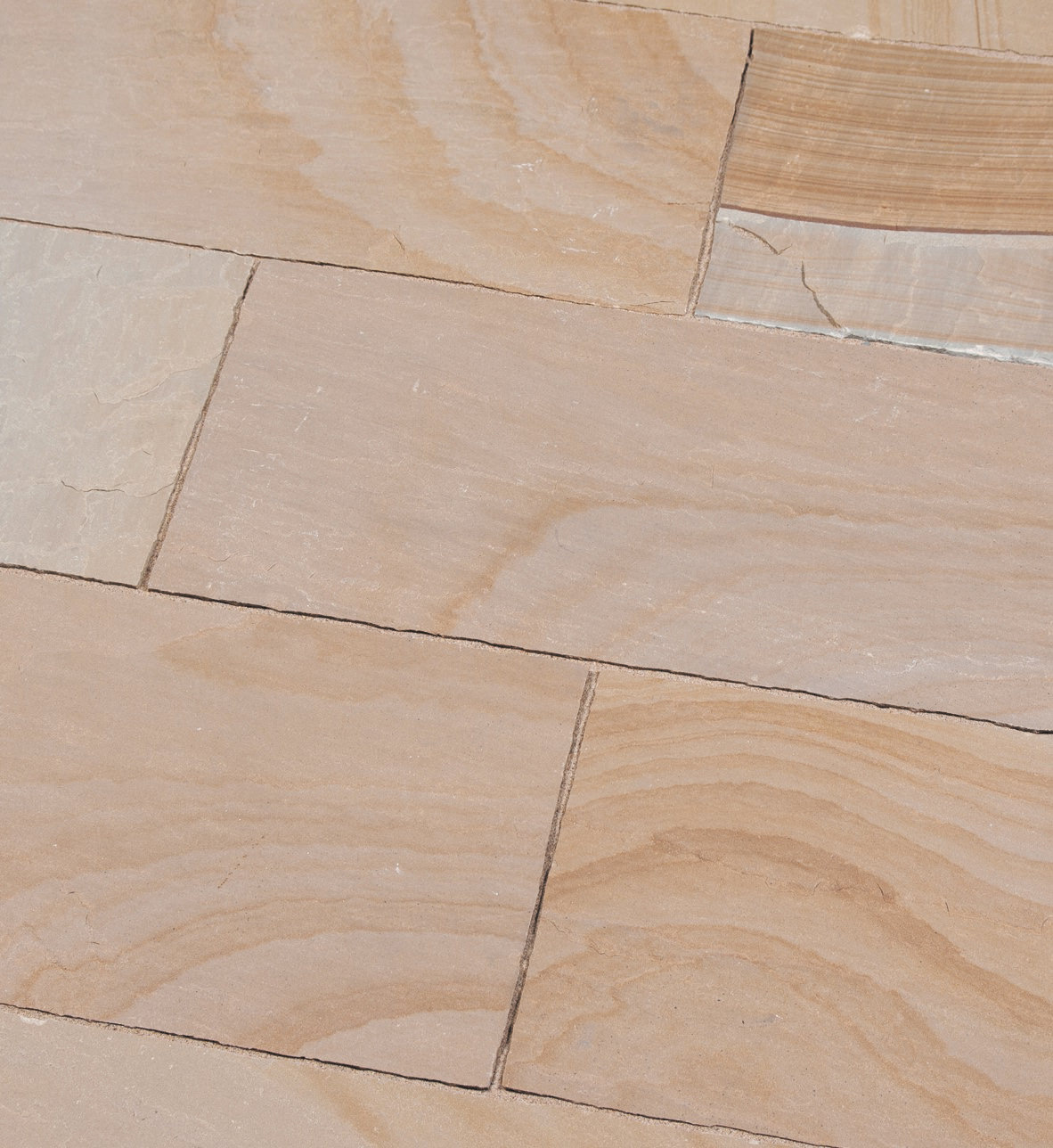 Naturstein Terrassenplatten BOLERO CLASSIC -satiniert- Sandstein