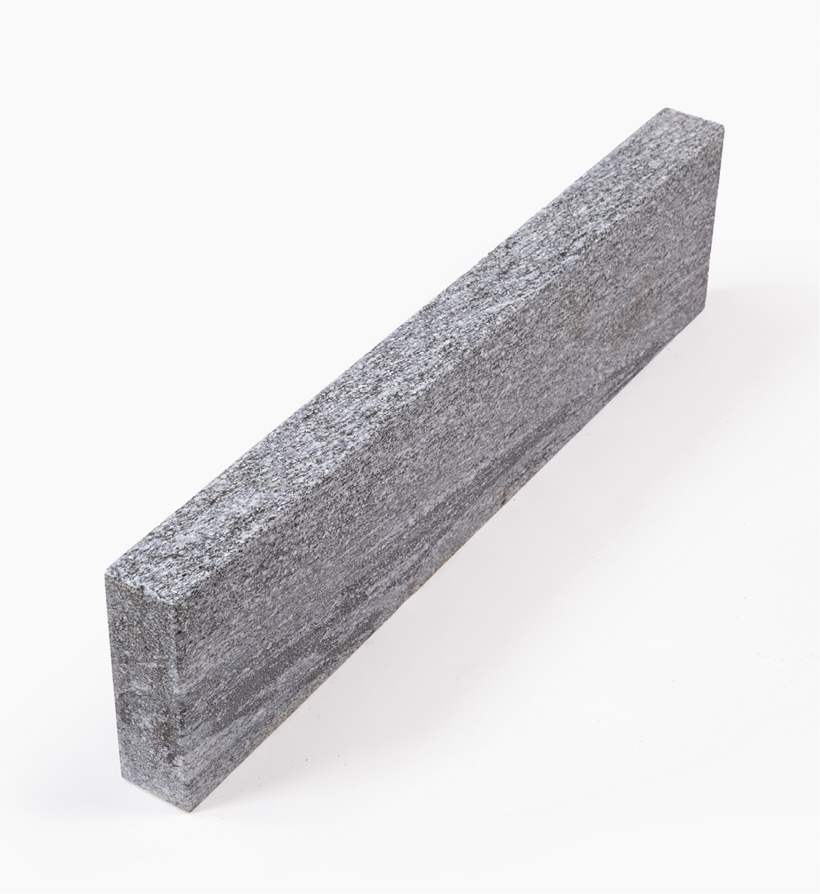 Naturstein Rasenkanten BIASCA EXACTA -geflammt- 8x25 Gneis silbergrau-liniert