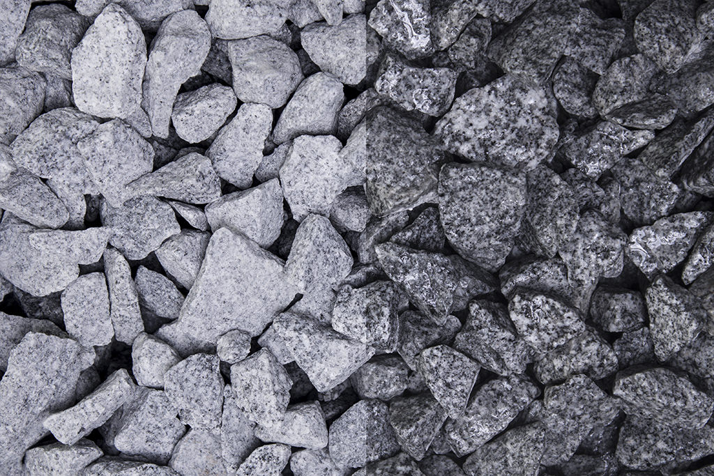 Granit Grau Splitt