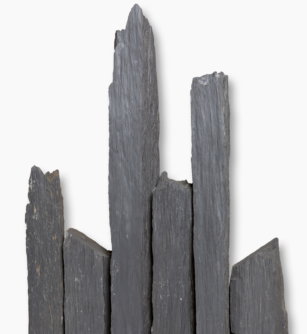 Naturstein Palisaden GRAPHIT 6-10x6-10 cm schwarz-anthrazit