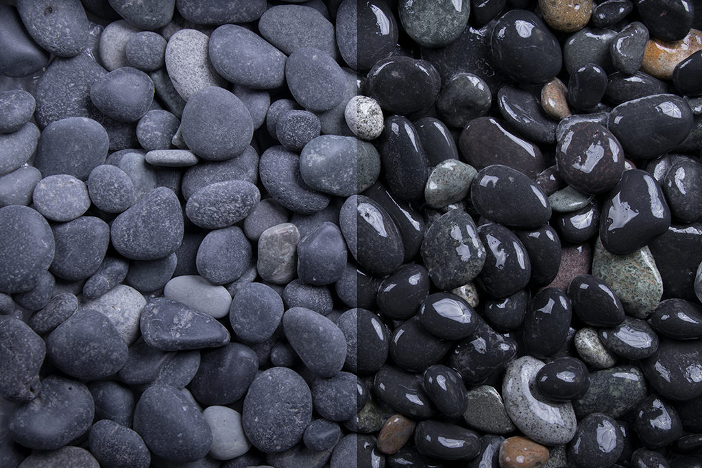 Beach Pebbles getrommelt