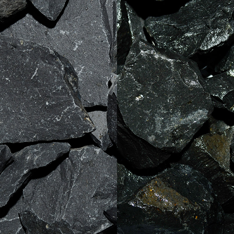 Basalt Gabionensteine