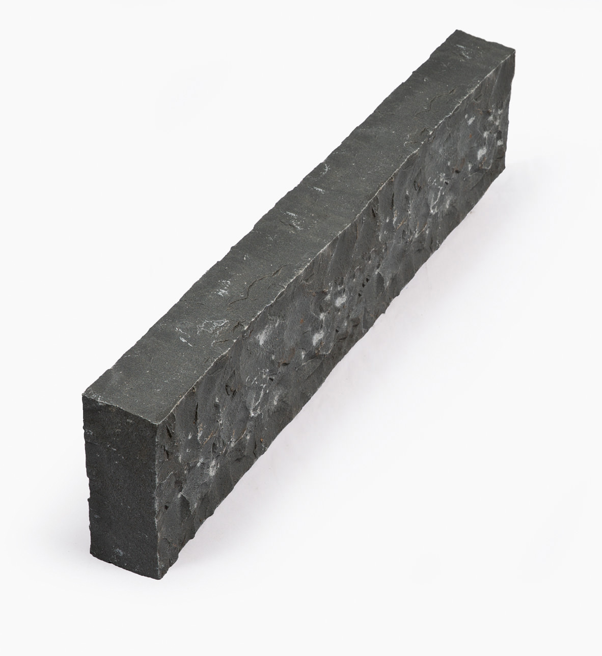 Naturstein Rasenkanten SANOKU® 10x25 cm Basalt anthrazit-schwarz