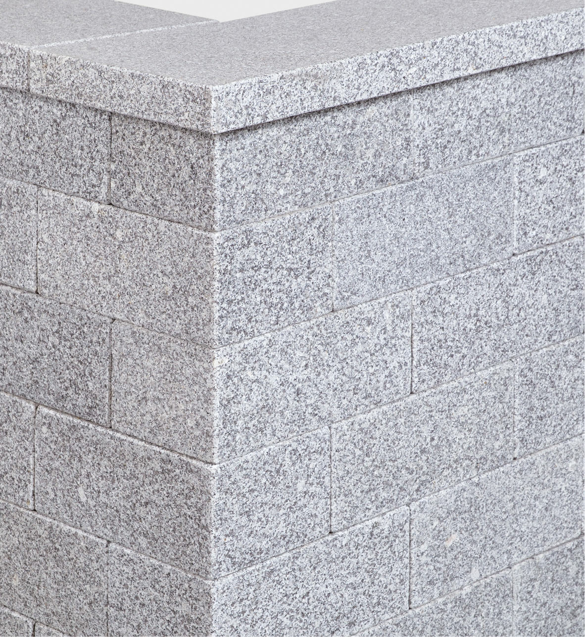 Naturstein Universalsteine BRAVO EXACTA -geflammt- Granit / edelgrau