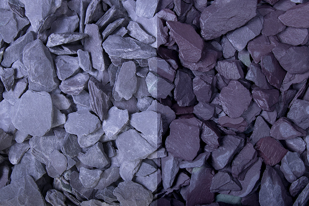 Canadian Slate lila Splitt / Schiefer