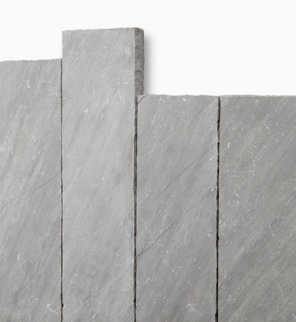 Naturstein Palisaden ATLAS 7-9x25 cm Sandstein grau